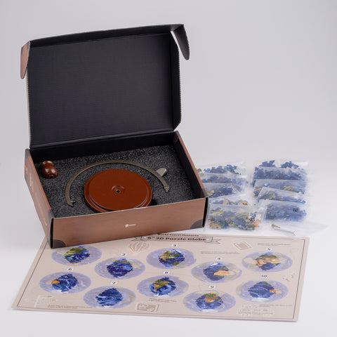 Pintoo A3752 Resplendent Earth - 3D Puzzle Globe Jigsaw Puzzle