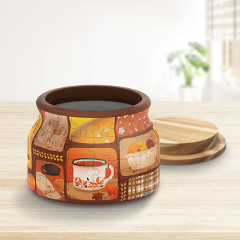 Pintoo BC1021 Live Cozy - Small Jar Jigsaw Puzzle