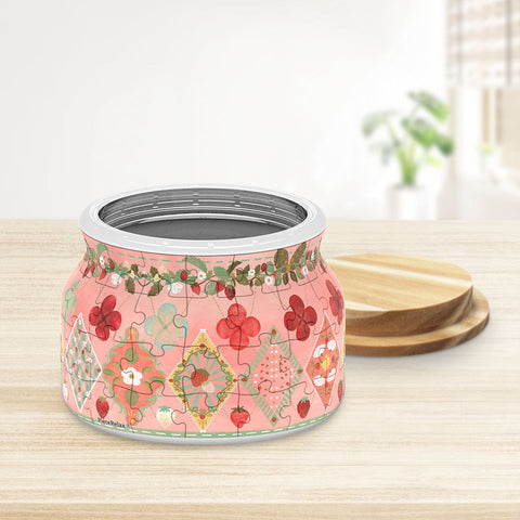 Pintoo BC1026 Strawberry Days - Small Jar Jigsaw Puzzle