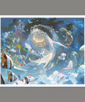 Pintoo H3043 The Whale Fall to Galaxy by Shu - 2000 Piece Jigsaw Puzzle
