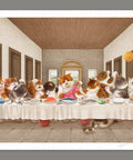 Pintoo H3182 Cats's Last Supper - 1000 Piece Jigsaw Puzzle by Nyangsongi
