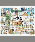 Pintoo H3267 Alexander the Fat Tiger - The 24 Solar Terms - 2000 Piece Jigsaw Puzzle