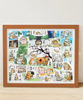 Pintoo H3267 Alexander the Fat Tiger - The 24 Solar Terms - 2000 Piece Jigsaw Puzzle