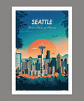 Pintoo H3302 World Travel by Studio Inception - Seattle - 600 Piece Jigsaw Puzzle