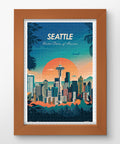 Pintoo H3302 World Travel by Studio Inception - Seattle - 600 Piece Jigsaw Puzzle
