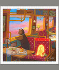 Pintoo H3457 Train Trip by Limduey - 900 Piece Jigsaw Puzzle