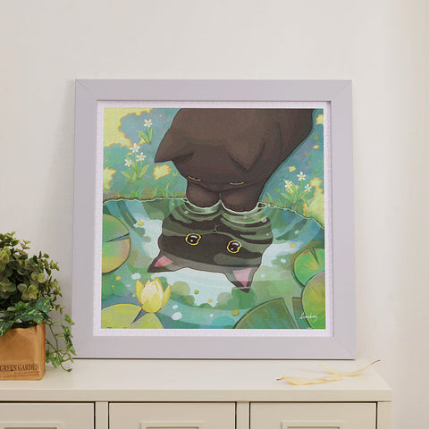 Pintoo H3458 Pond by Limduey - 900 Piece Jigsaw Puzzle