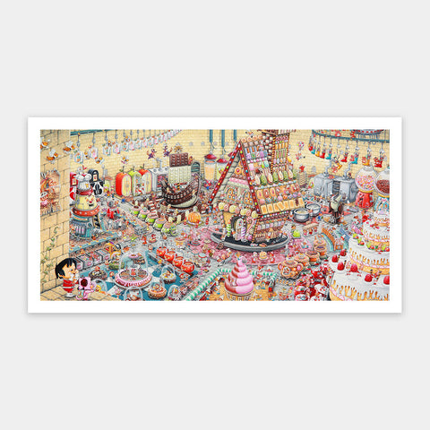 Pintoo H3525 Sweet World - 800 Piece Jigsaw Puzzle by Shinji Yamamoto