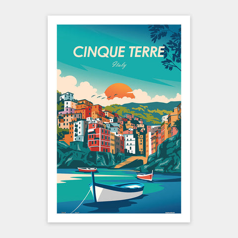 Pintoo H3572 World Travel - Cinque Terre - 600 Piece Jigsaw Puzzle by Studio Inception