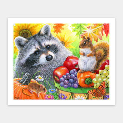 Pintoo H3611 Garden Friends by Bridget Voth - 500 Piece Jigsaw Puzzle