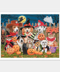 Pintoo H3612 Halloween Mischief-Makers - 1200 Piece Jigsaw Puzzle by William Vanderdasson