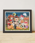 Pintoo H3612 Halloween Mischief-Makers - 1200 Piece Jigsaw Puzzle by William Vanderdasson