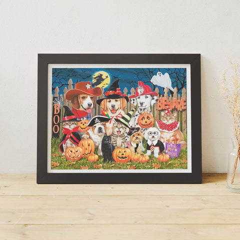 Pintoo H3612 Halloween Mischief-Makers - 1200 Piece Jigsaw Puzzle by William Vanderdasson