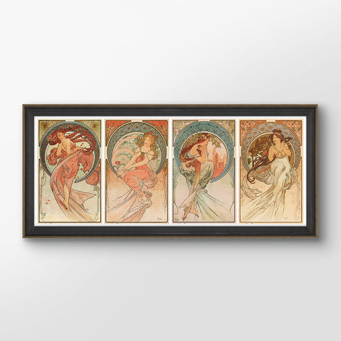 Pintoo H3617 The Arts by Alphonse Mucha - Poetry - 1000 Piece Jigsaw Puzzle