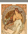 Pintoo H3619 The Arts by Alphonse Mucha - Music - 1000 Piece Jigsaw Puzzle