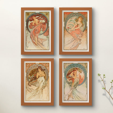 Pintoo H3619 The Arts by Alphonse Mucha - Music - 1000 Piece Jigsaw Puzzle