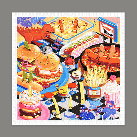 Pintoo H3627 Sparkling Dinner Dance - 900 Piece Jigsaw Puzzle by Issiki Toaki