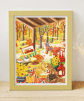 Pintoo H3650 Fall Porch - 1200 Piece Jigsaw Puzzle by Olivia Gibbs