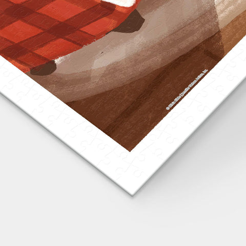 Pintoo H3651 Cozy Autumn Fireplace by Olivia Gibbs - 1000 Piece Jigsaw Puzzle