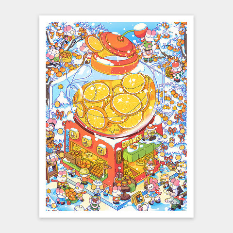 Pintoo H3792 Orange Tea and Snow - 1200 Piece Jigsaw Puzzle by Memeko