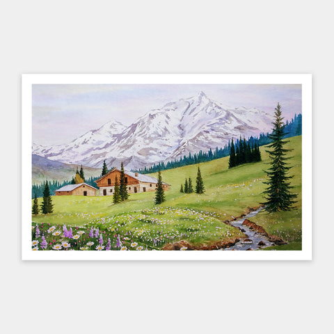 Pintoo H3799 Mountainous Tranquility - 1000 Piece Jigsaw Puzzle