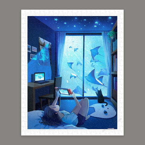 Pintoo H3975 Stay Home - 500 Piece Jigsaw Puzzle by Yunzhen Ho