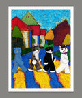 Pintoo H4051 The Catles - Fab Four - 1200 Piece Jigsaw Puzzle by Niuniu in Famous Paintings