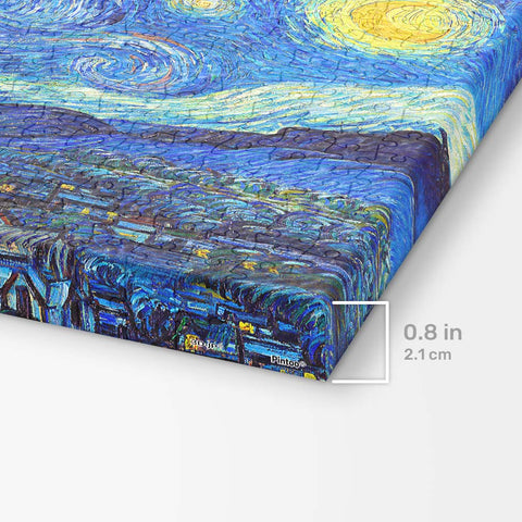 Pintoo HN1306 The Starry Night - 366 Piece Jigsaw Puzzle by Vincent van Gogh
