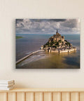 Pintoo HN1313 Aerial Photography - Mont Saint Michel Island, France - 366 Piece Jigsaw Puzzle by Henry Do