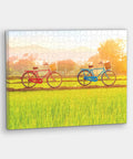 Pintoo HN1315 Away from the City - Sun - kissed Green Fields - 366 Piece Jigsaw Puzzle