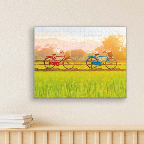 Pintoo HN1315 Away from the City - Sun - kissed Green Fields - 366 Piece Jigsaw Puzzle