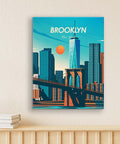 Pintoo HN1402 Days in New York by Studio Inception - Brooklyn - 366 Piece Jigsaw Puzzle