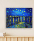 Pintoo HN1430 Starry Night Over the Rhone - 366 Piece Jigsaw Puzzle by Vincent van Gogh
