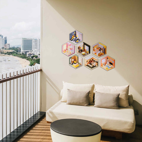 Pintoo HX1164 Cozy Corner - Wall Tile Puzzle Set Jigsaw Puzzle