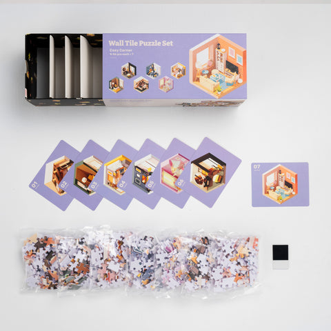 Pintoo HX1164 Cozy Corner - Wall Tile Puzzle Set Jigsaw Puzzle