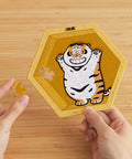 Pintoo HX1256 Fat Tiger - Wall Tile Jigsaw Puzzle by I Am Not Fat Tiger