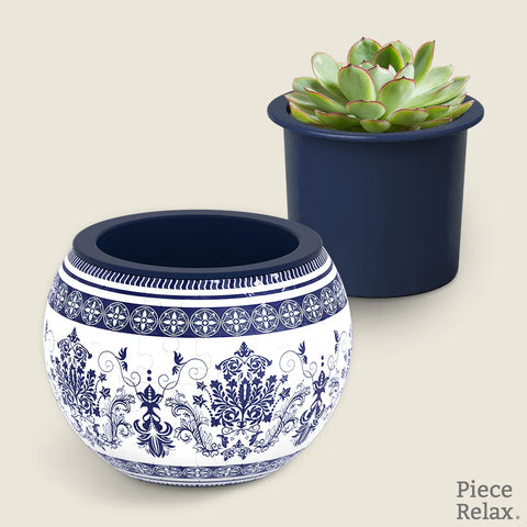 Pintoo K1103 Classic Ornamental Style - Flower Pot Jigsaw Puzzle