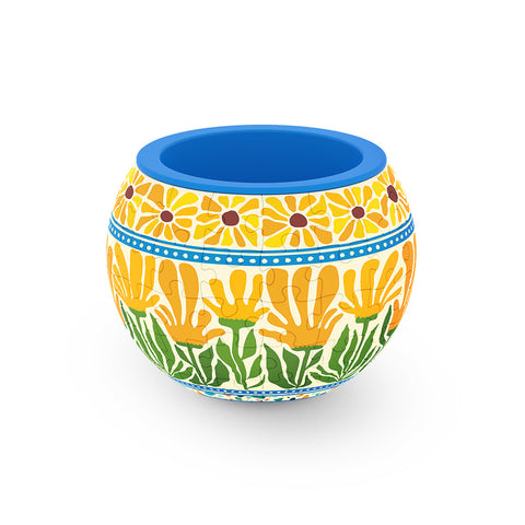 Pintoo K1126 Summer Blossoms - Flower Pot Jigsaw Puzzle