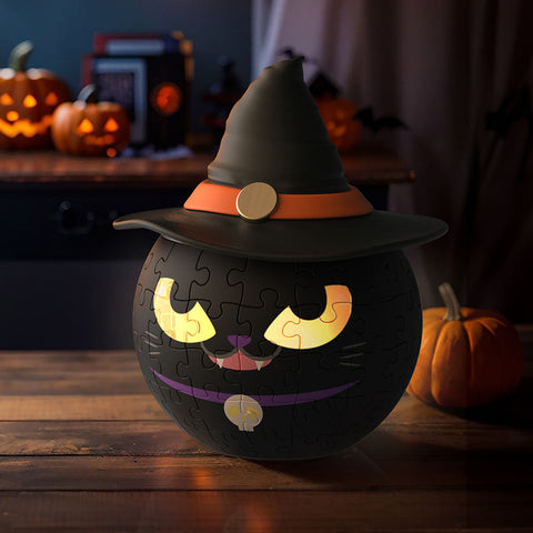 Pintoo KL1075 Magic Cat - Puzzle Candle Light Jigsaw Puzzle