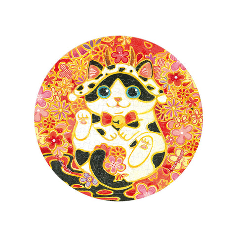 Pintoo PA1012 Tuxedo cat - Puzzle Mirror Jigsaw Puzzle by Cotton Lion