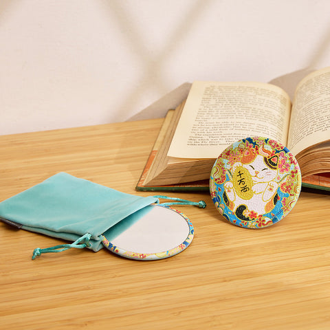 Pintoo PA1014 Maneki Neko - Puzzle Mirror Jigsaw Puzzle by Cotton Lion