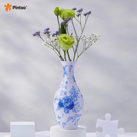 Blooming Season - 3D Puzzle Vase Jigsaw Puzzle
