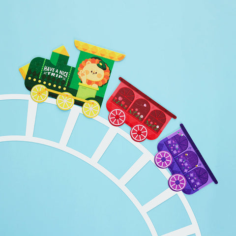 Pintoo T1084 Transportation - Animals Train - Multi-pack Jigsaw Puzzle