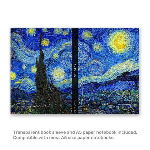 Pintoo YA1063 The Starry Night by Vincent van Gogh - A5 Book Cover