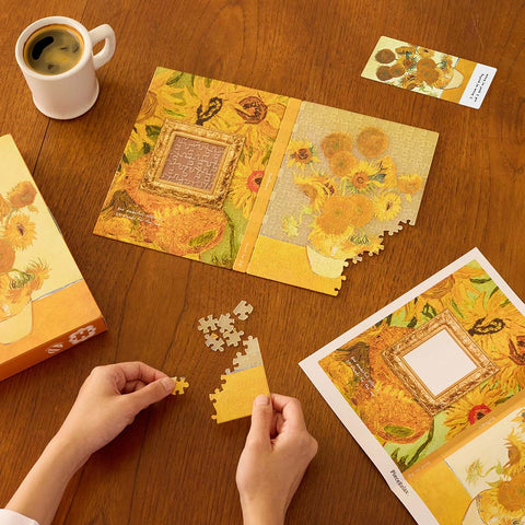 Pintoo YA1064 Sunflowers by Vincent van Gogh - A5 Book Cover