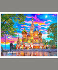 Light Up of St. Basil Cathedral - 1200 Piece Jigsaw Puzzle