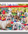 Puppies Playground - 1000 Piece Jigsaw Puzzle