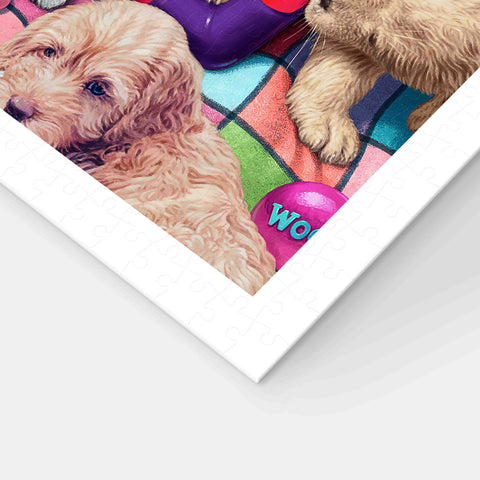 Puppies Playground - 1000 Piece Jigsaw Puzzle