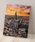 Aerial Photography - Strabourg Cathedral, France - 366 Piece Jigsaw Puzzle